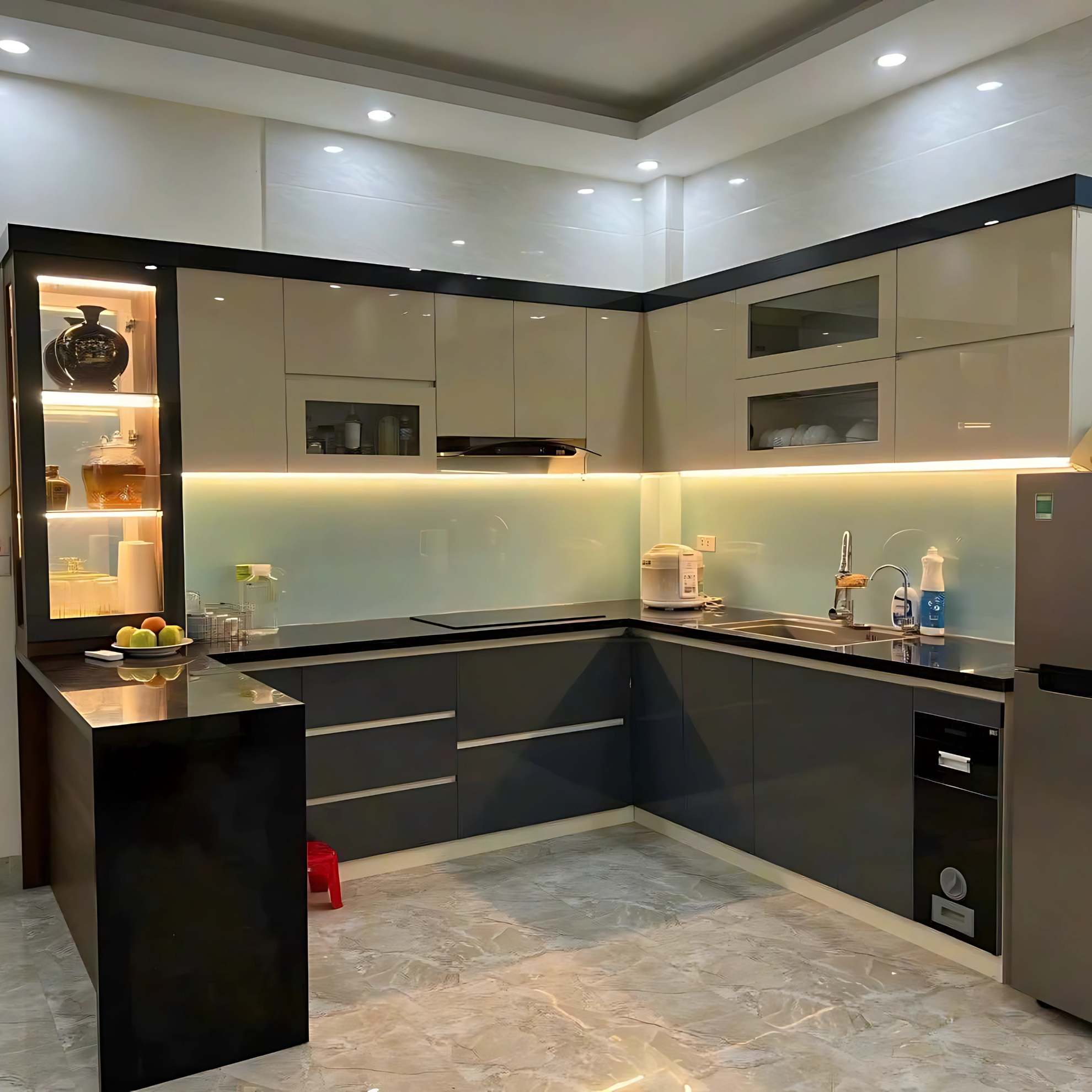 Tủ Bếp Nhựa – TBN17