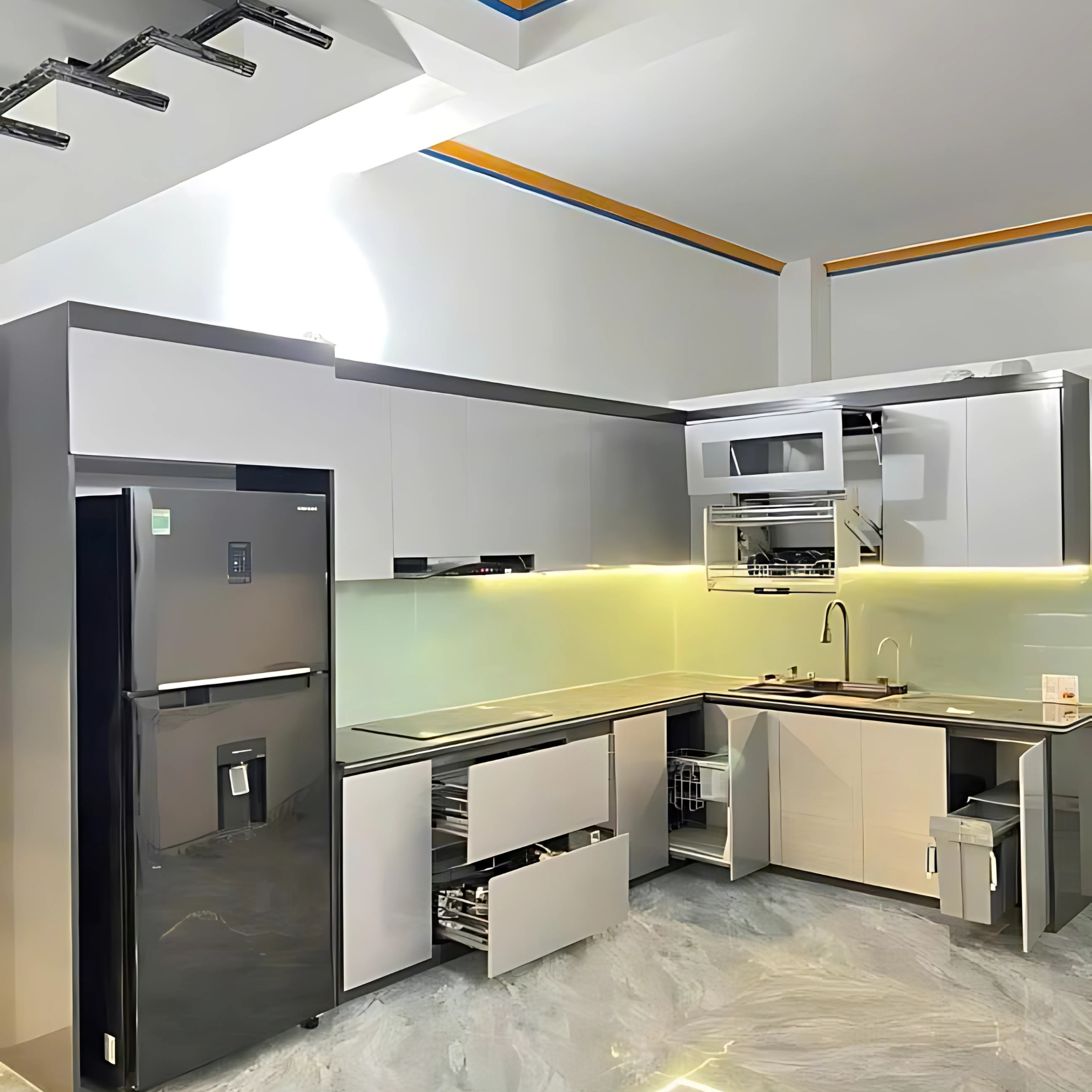 Tủ Bếp Nhựa – TBN10