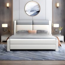 Giường Ngủ Gỗ Sồi Tự Nhiên Cao Cấp, Sang Trọng - GNTN059