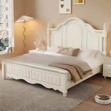 Giường Ngủ Gỗ Sồi Tự Nhiên Cao Cấp, Sang Trọng - GNTN057