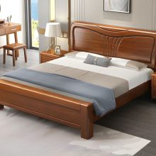 Giường Ngủ Gỗ Sồi Tự Nhiên Cao Cấp, Sang Trọng - GNTN053